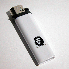 Einwegfeuerzeug mit Che Aufdruck